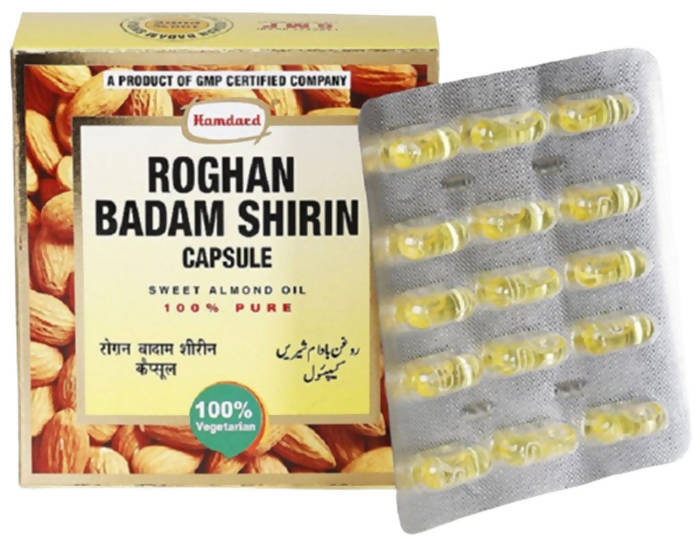 Hamdard Roghan Badam Shirin Capsules | Grocsy