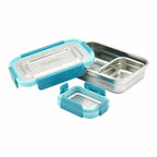 Dubblin Dineout Junior Stainless Steel Lunch Box | Grocsy