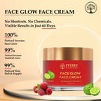 Ivory Natural Face Glow Cream For Skin Glow With Moisture And Luminosity | Grocsy
