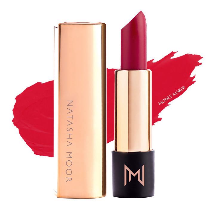 Natasha Moor Silk Suede Lipstick - Money Maker | Grocsy
