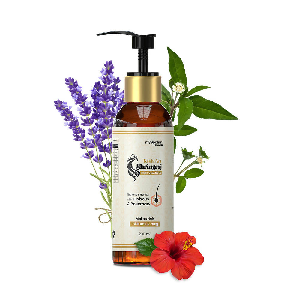 myUpchar Ayurveda KeshArt Bhringraj Hair Cleanser Shampoo | Grocsy
