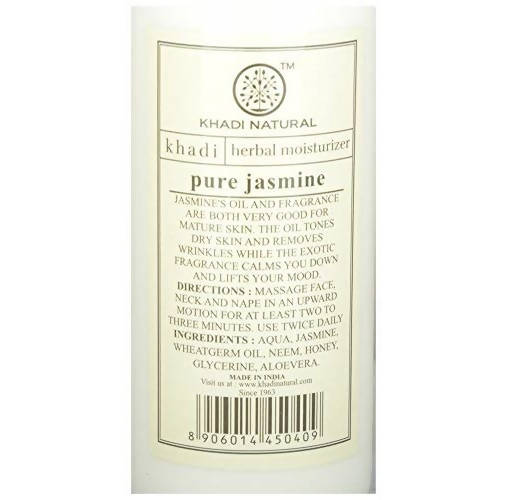 Khadi Natural Pure Jasmine Moisturizer | Grocsy