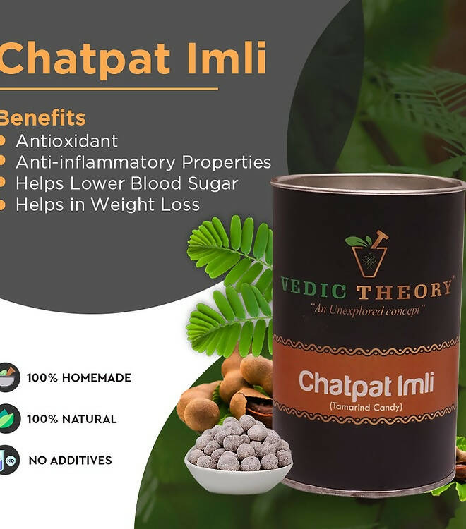 Vedic Theory Chatpat Imli (Tamarind Candy) | Grocsy