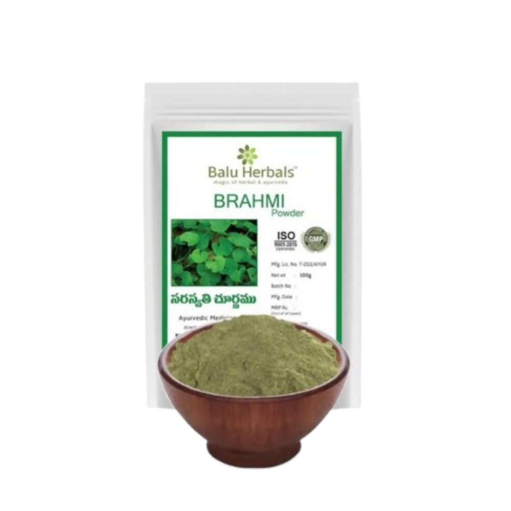 Balu Herbals Brahmi (Saraswathi) Powder | Grocsy