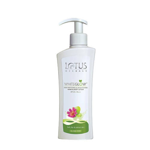 Lotus Herbals White Glow Skin Whitening And Brightening SPF-25 Lotion | Grocsy