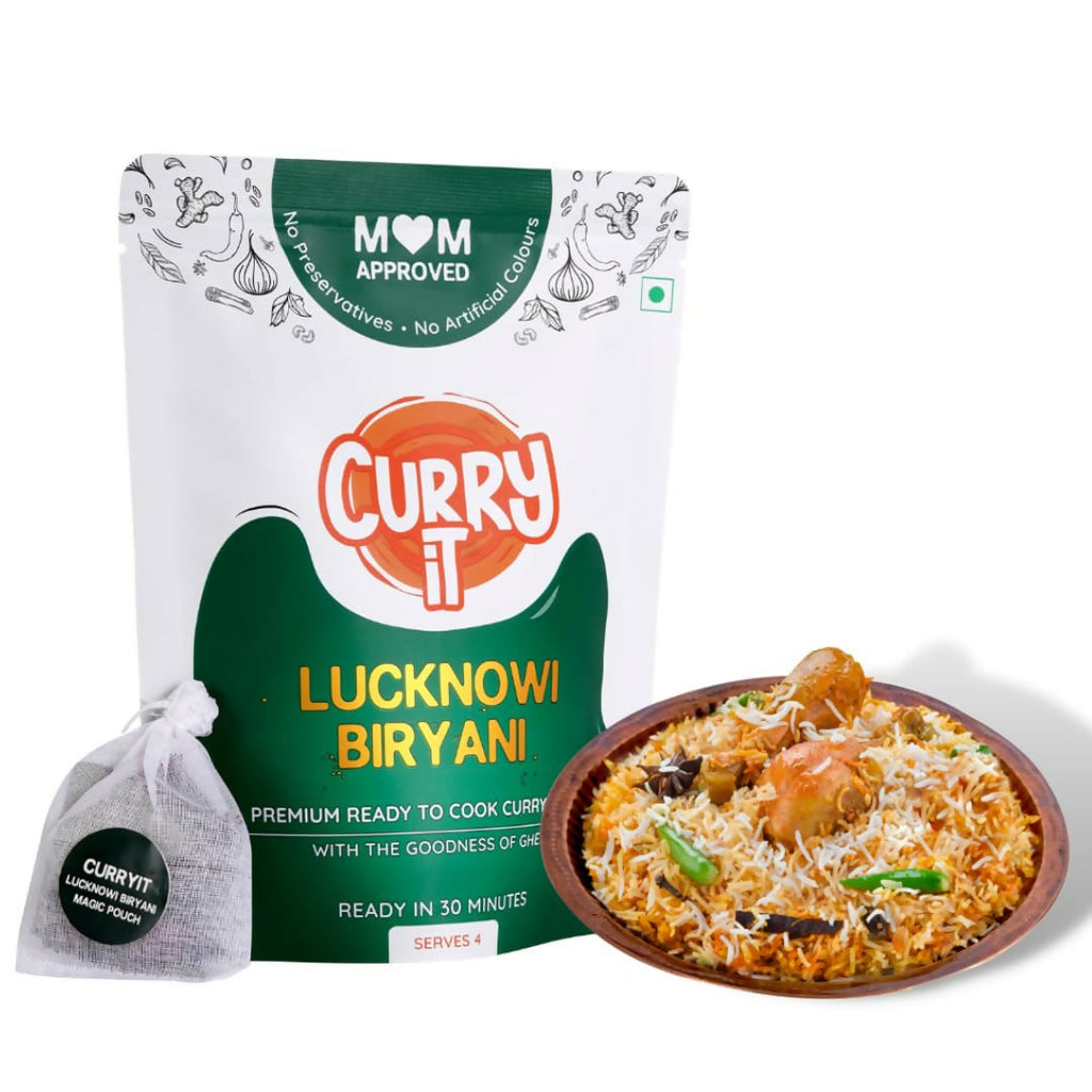 CURRYiT Lucknowi Biryani Premium Ready To Cook Curry Paste | Grocsy