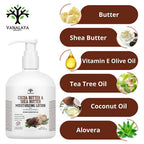 Vanalaya Cocoa Butter & Shea Butter Moisturizing Lotion | Grocsy