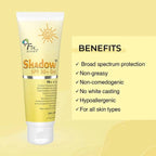 Fixderma Shadow SPF 30+ Sunscreen Gel | Grocsy