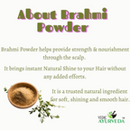 VedicAyurveda Brahmi Powder | Grocsy