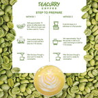 Teacurry Arabica Green Coffee Bean (Raw Whole Beans, 100% Arabica, Unroasted) | Grocsy