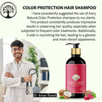 Ivory Natural Color Protection Hair Shampoo - Natural Solution For Coloured Hair | Grocsy