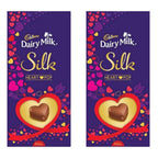 Cadbury Dairy Milk Silk Heart Pop Bars | Grocsy