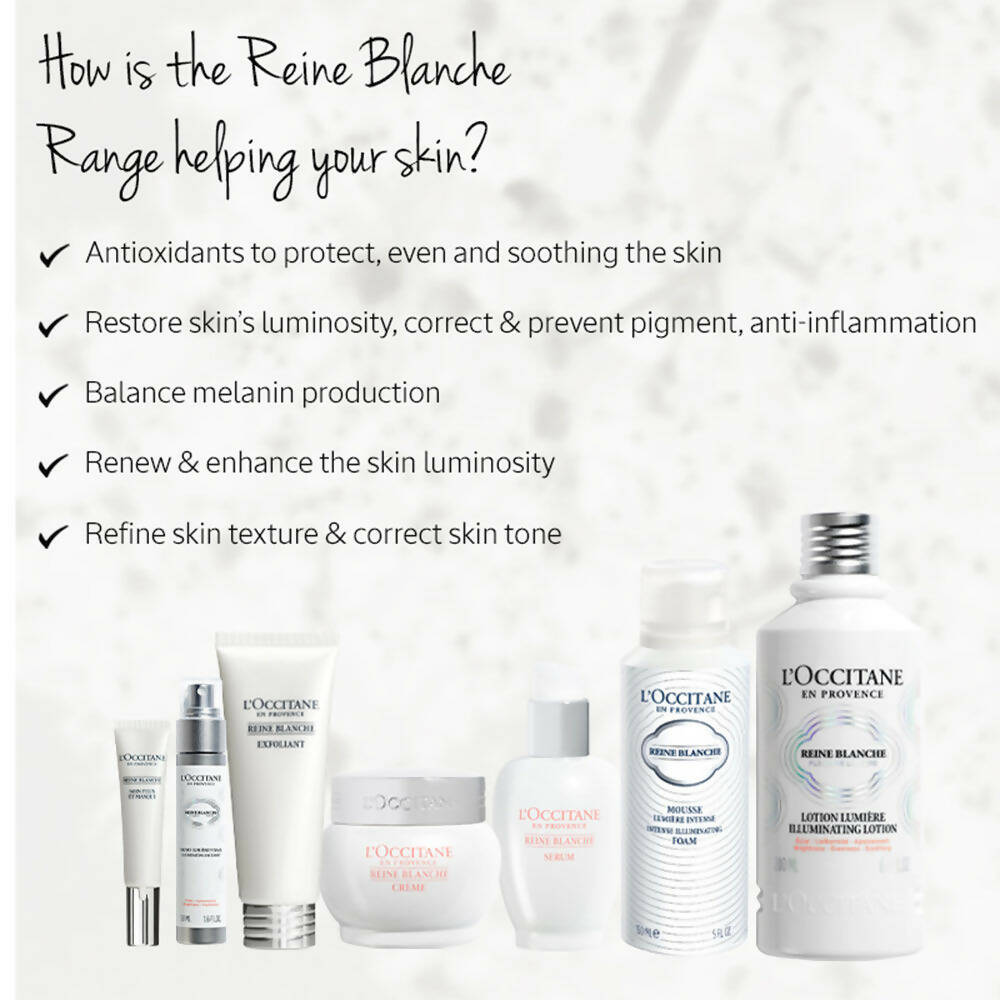 L'Occitane Reine Blanche Bright Revealing Serum | Grocsy
