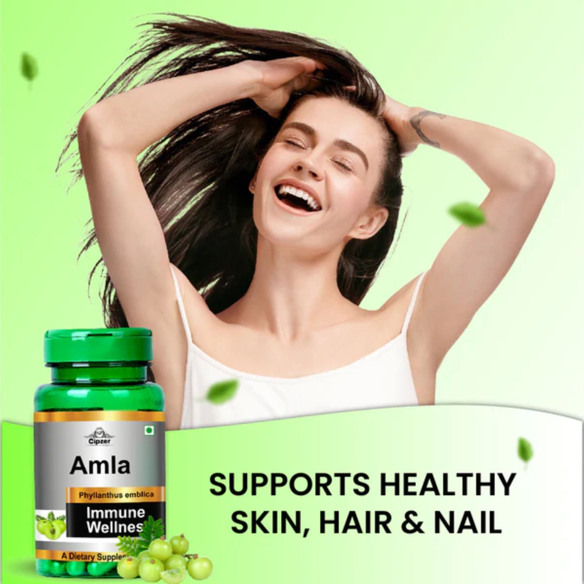 Cipzer Amla Immune Wellness Capsules | Grocsy