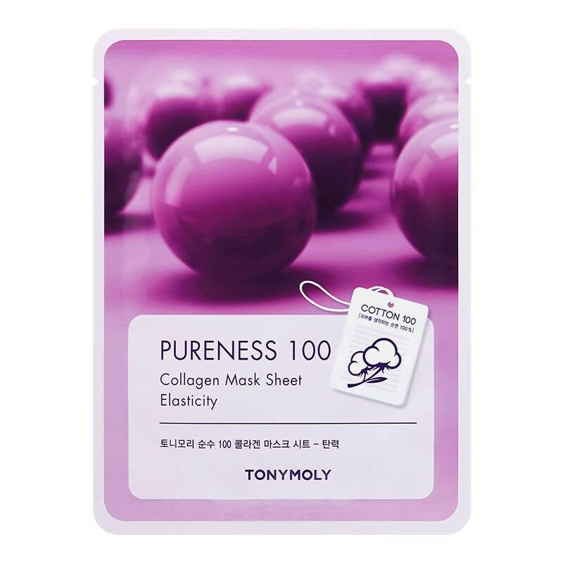 Tonymoly Pureness 100 Collagen Mask Sheet - Korean Skincare | Grocsy