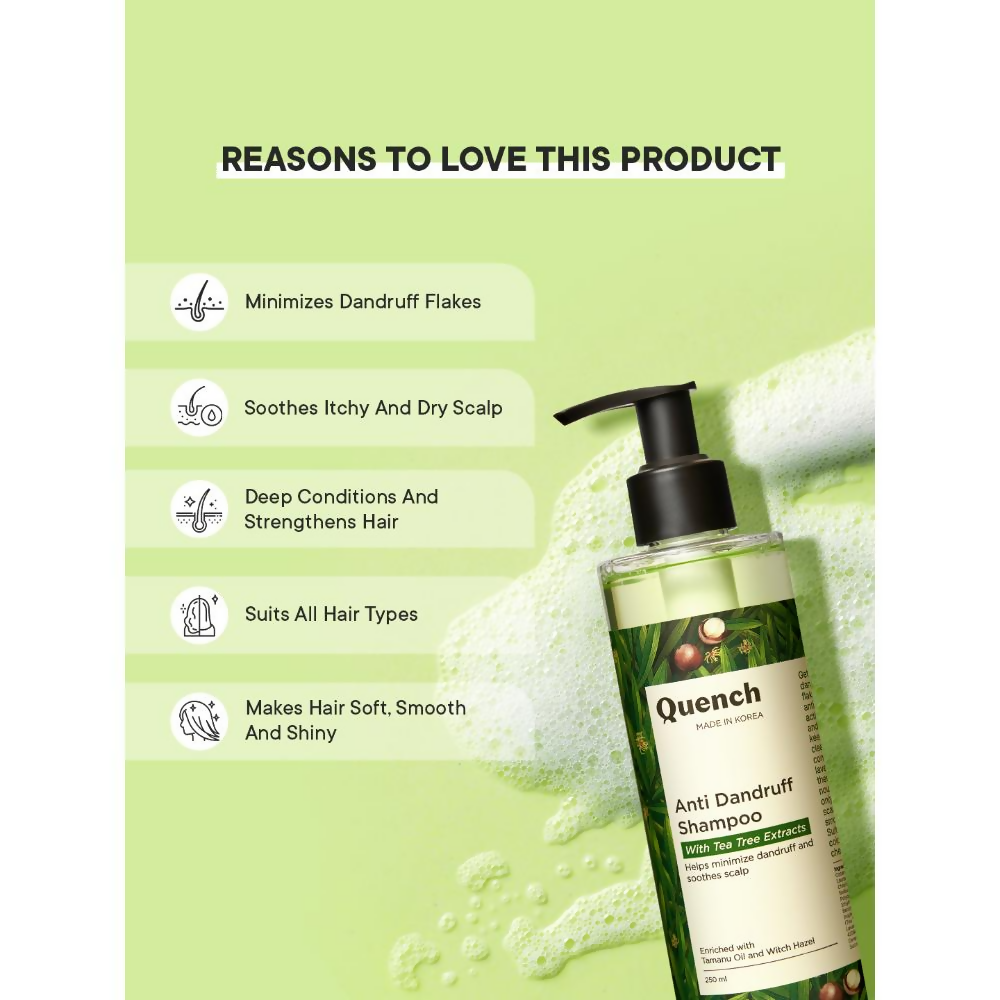 Quench Anti Dandruff Shampoo | Grocsy