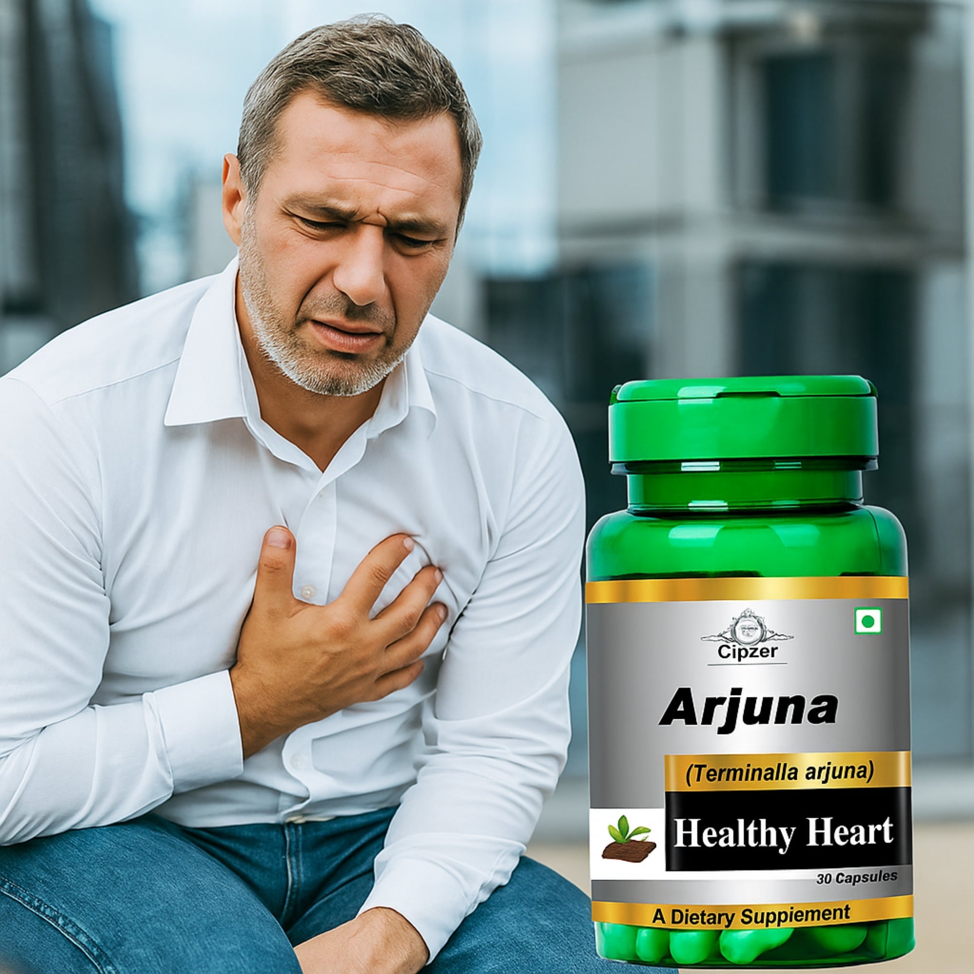 Cipzer Arjuna Capsules | Grocsy