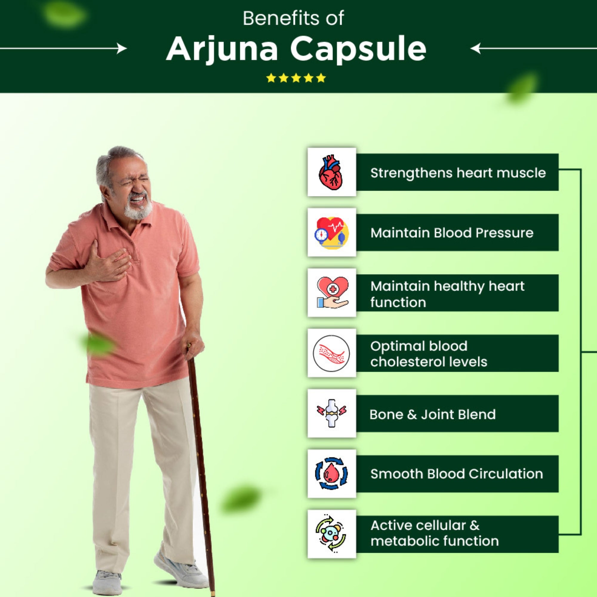 Cipzer Arjuna Capsules | Grocsy