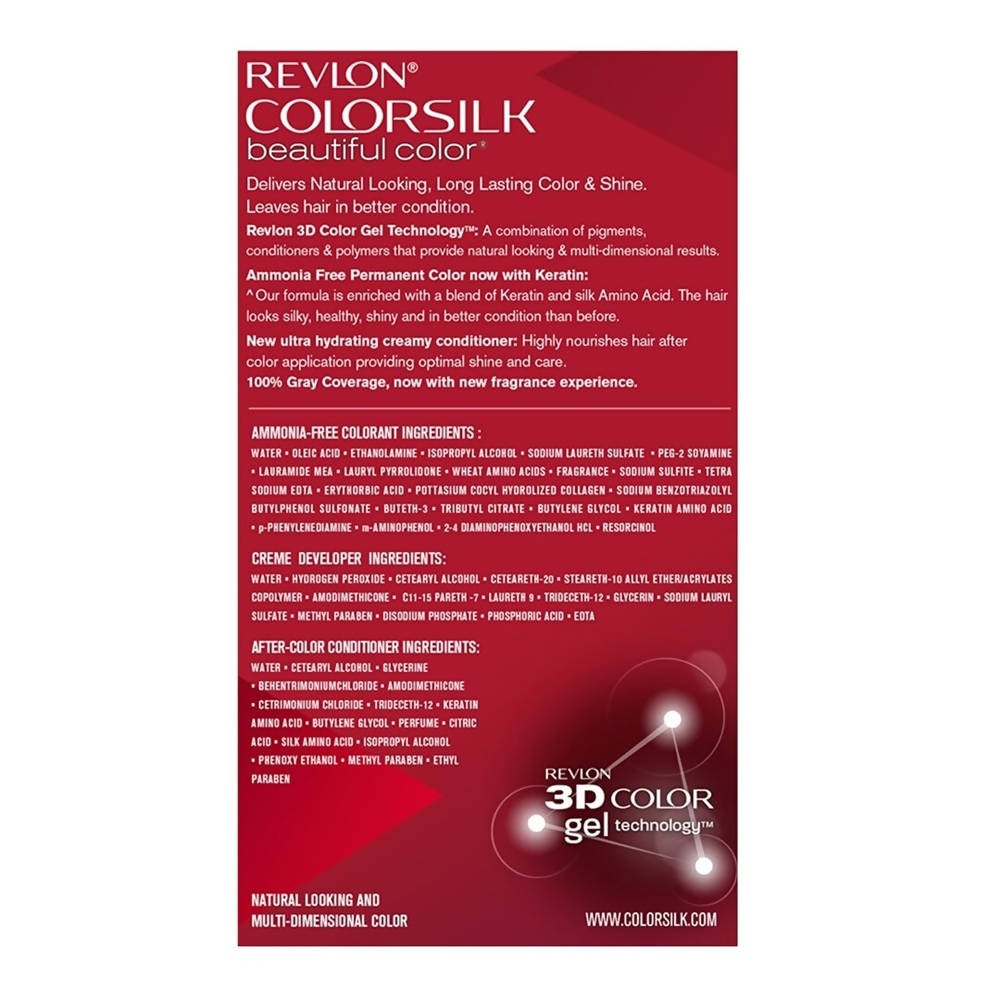 Revlon ColorSilk Beautiful Color - Brown Black 2N | Grocsy