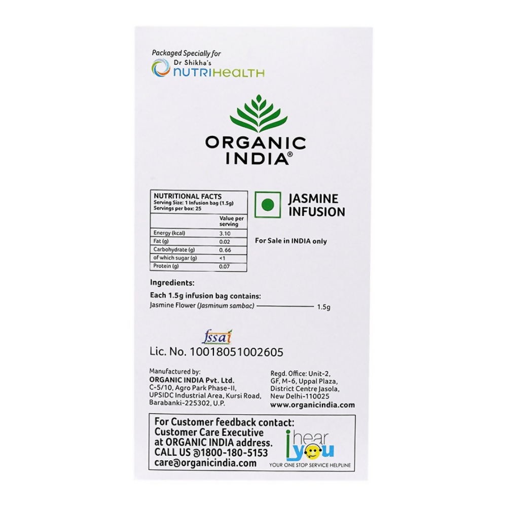 Organic India Jasmine Infusion | Grocsy