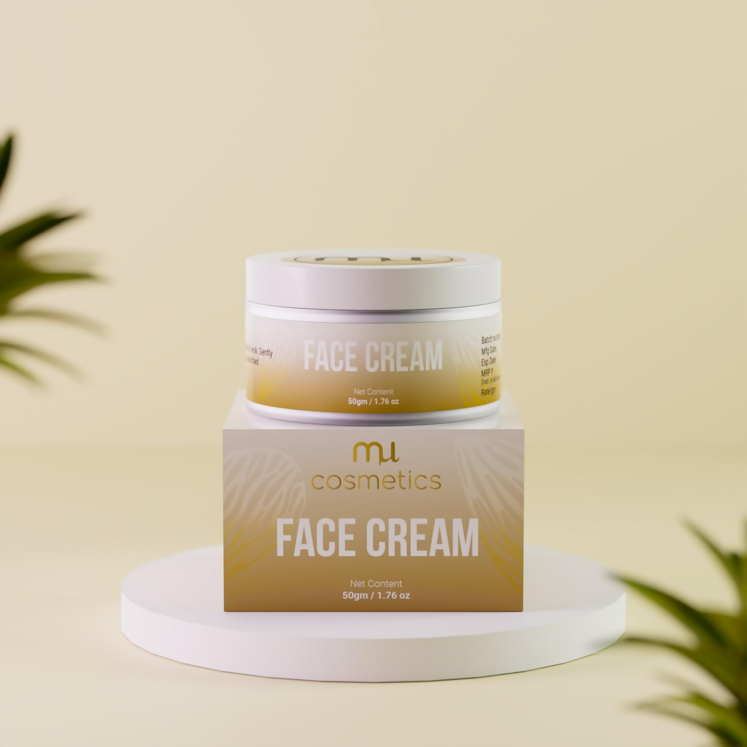 MU Cosmetics Daily Moisturizing Face Cream | Grocsy