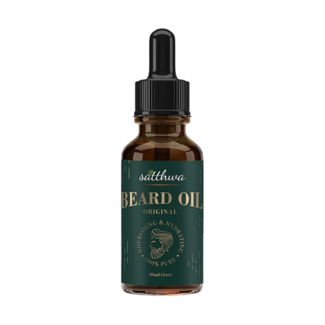 Satthwa Beard Oil With Oud Wood Oil | Grocsy