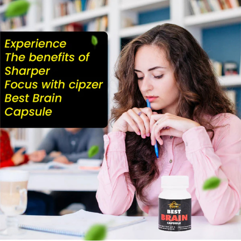 Cipzer Best Brain Capsules | Grocsy