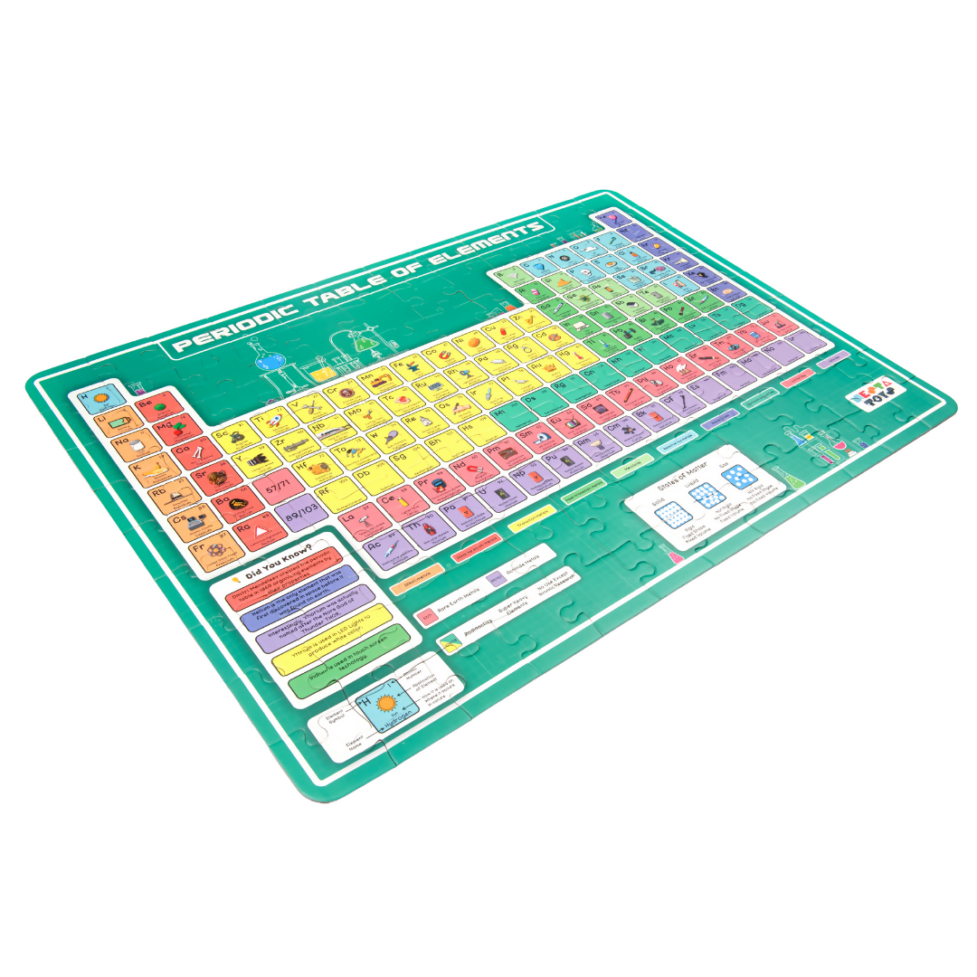 Nesta Toys Periodic Table of Elements Jigsaw Puzzle for Kids, Jumbo Floor Puzzle, Educational Toy (6+ Years) | Grocsy