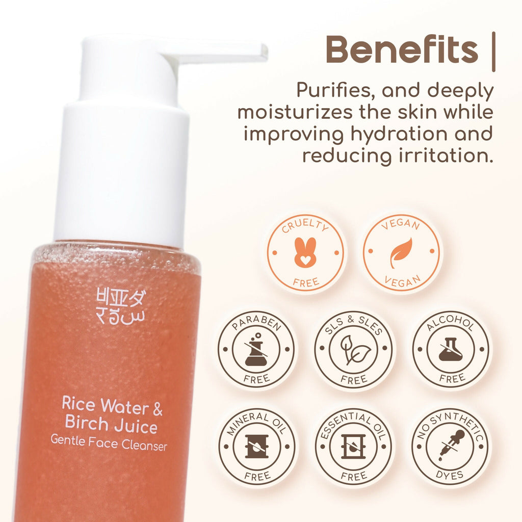 Beyond Rice Rice & Birch Juice - Gentle Face Cleanser | Grocsy