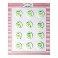 Confect Assorted Christmas Mix Green  | Edible Christmas Topper | Grocsy