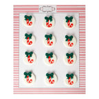 Confect Christmas Candy Cane Red & Green | Edible Christmas Topper | Grocsy