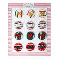 Confect Assorted Medallions | Edible Christmas Topper | Grocsy