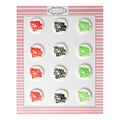 Confect Happy New Year - Red, Green, Black | Edible Christmas Topper | Grocsy