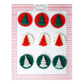Confect Christmas Tree Medallions | Edible Christmas Topper | Grocsy