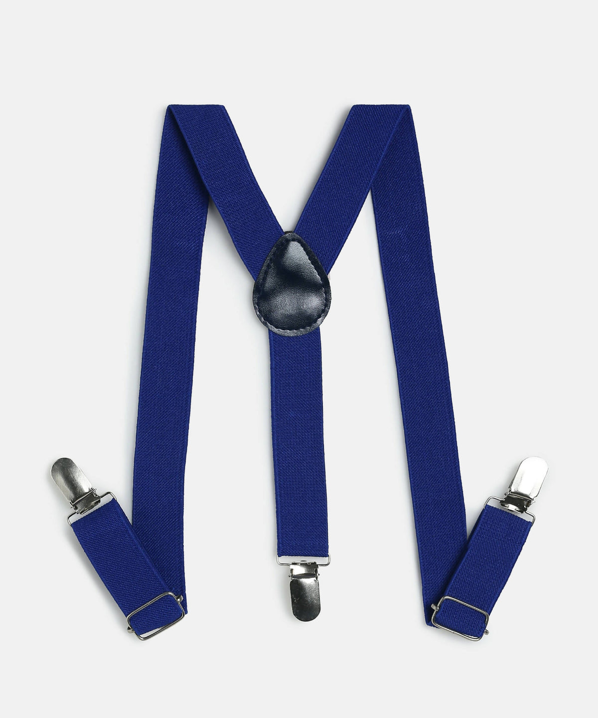 Manet Boys Solid Suspenders - Dark Blue | Grocsy