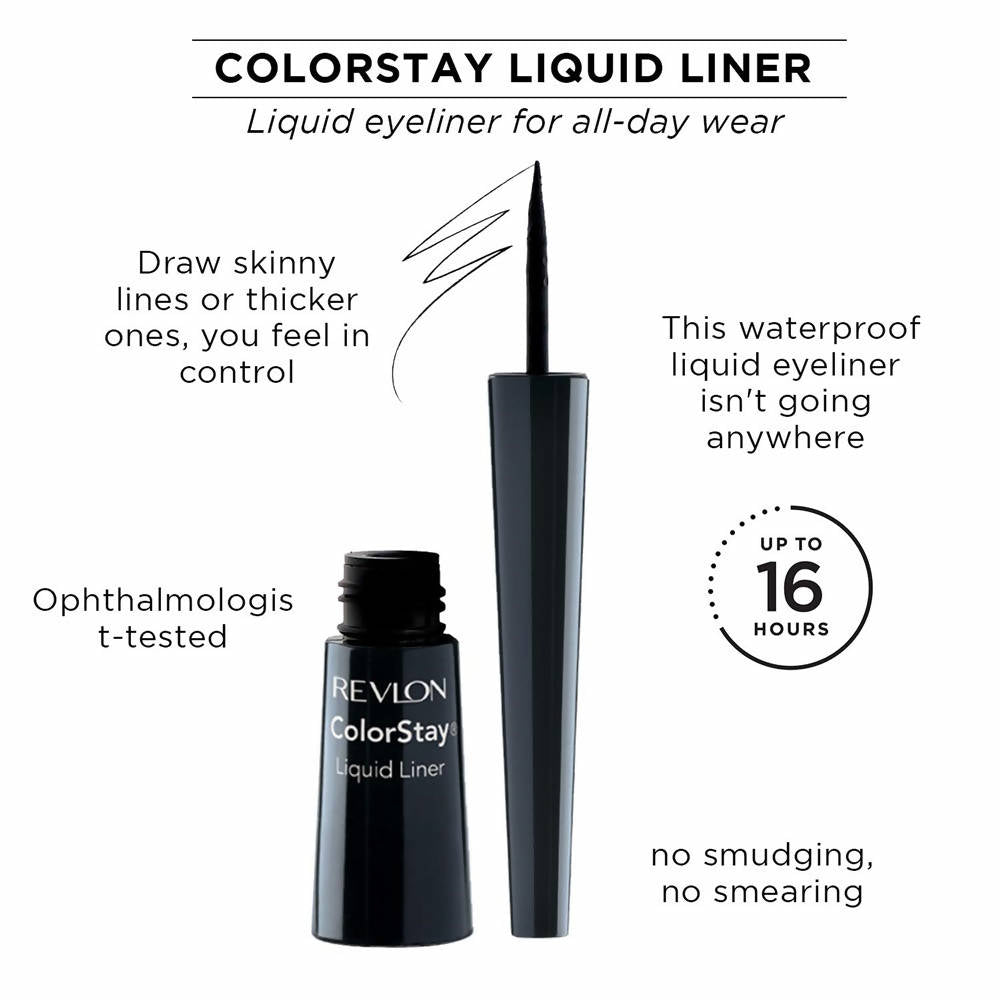 Revlon Colorstay Liquid liner - Black | Grocsy
