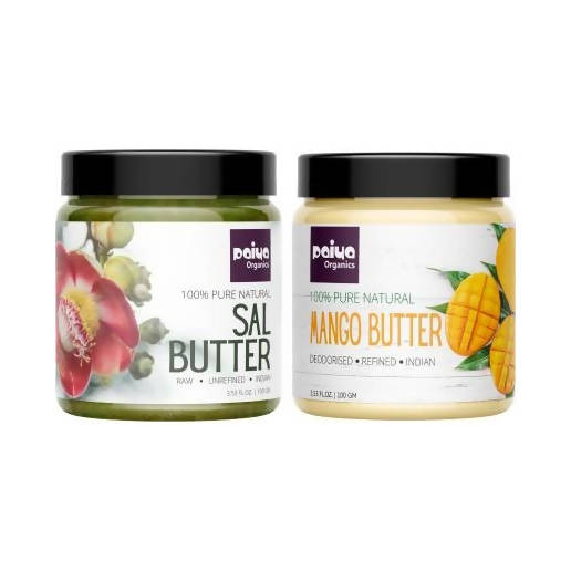 Paiya Organics Sal Butter + Mango Butter Combo | Grocsy