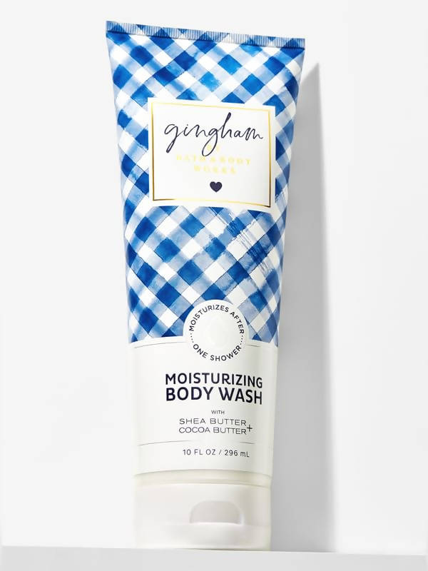 Bath & Body Works Gingham Moisturizing Body Wash | Grocsy