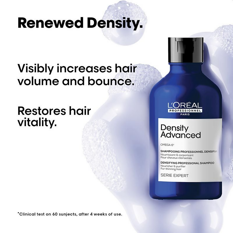 L’Oreal Professionnel Density Advanced Shampoo For Thinning Hair Visibly Increases Volume | Grocsy