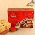 Premium Beads Flower Rakhi & Soan Papdi | Grocsy