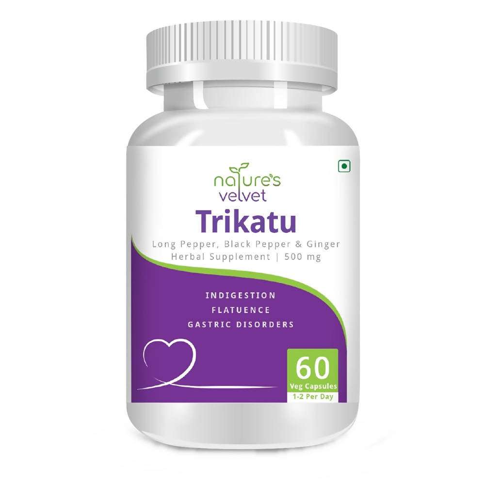 Nature's Velvet Trikatu Capsules | Grocsy