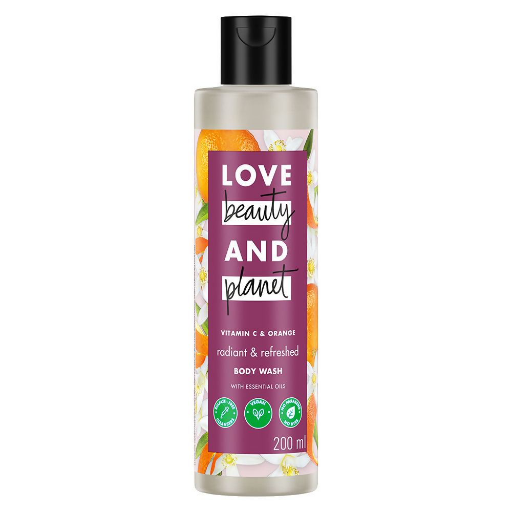Love Beauty And Planet Vitamin C & Orange Body Wash | Grocsy