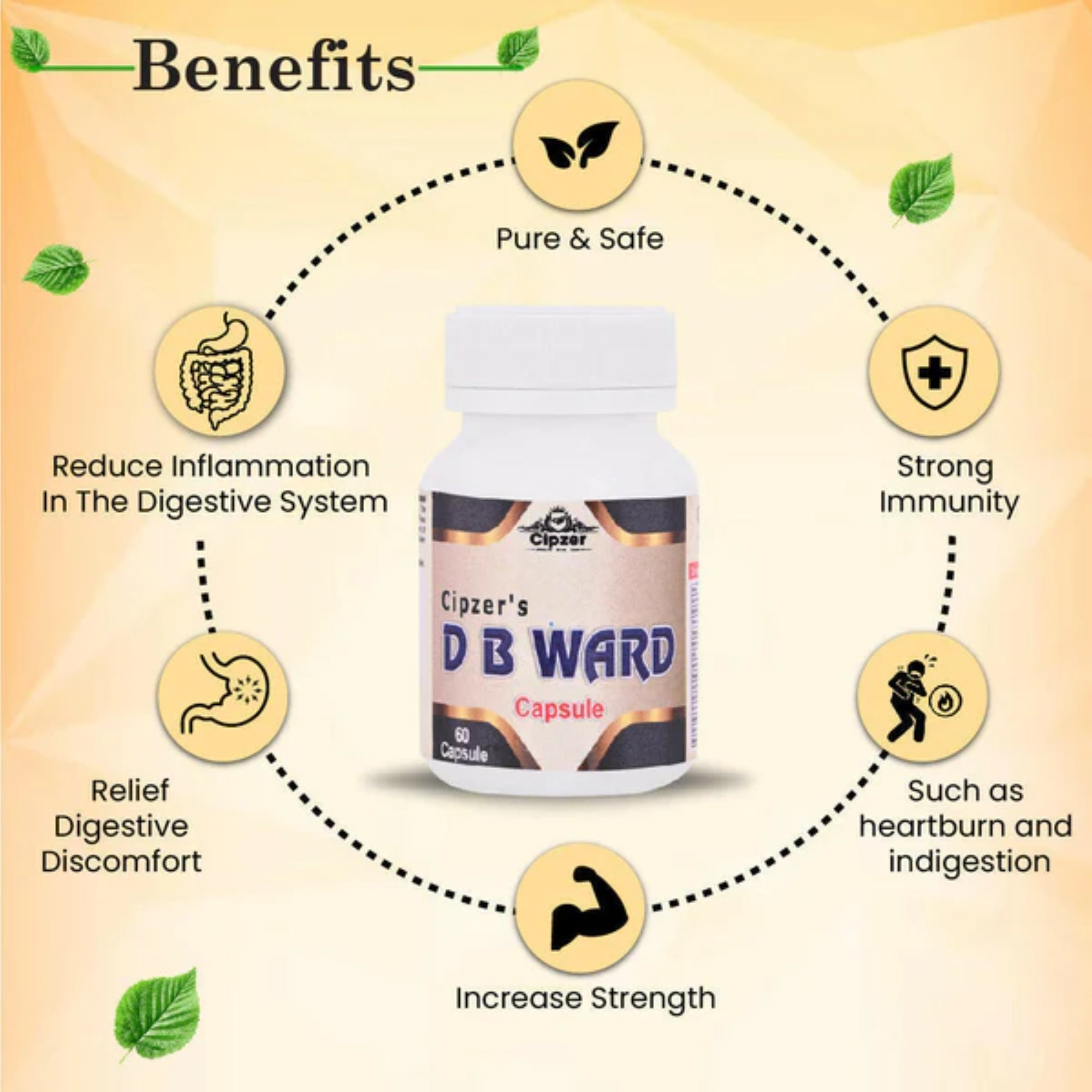 Cipzer D.B. Ward Capsules | Grocsy