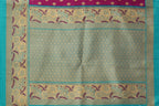 Vamika Purple Printed Art Silk Saree | Grocsy
