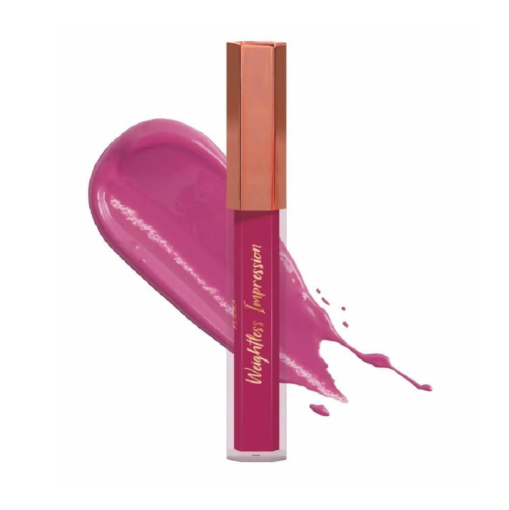 FLiCKA Weightless Impression 09 September - Purple Matte Finish Liquid Lipstick | Grocsy