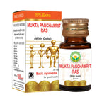 Basic Ayurveda Mukta Panchamrit Ras | Grocsy