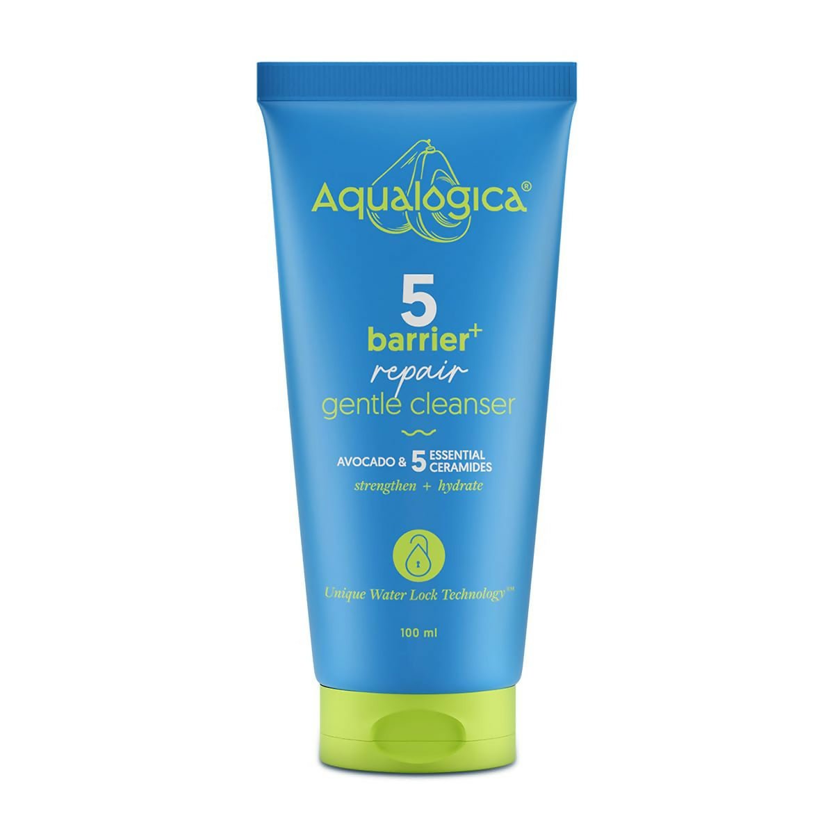 Aqualogica 5 Barrier+ Repair Gentle Cleanser with Avocado & 5 Essential Ceramides | Grocsy