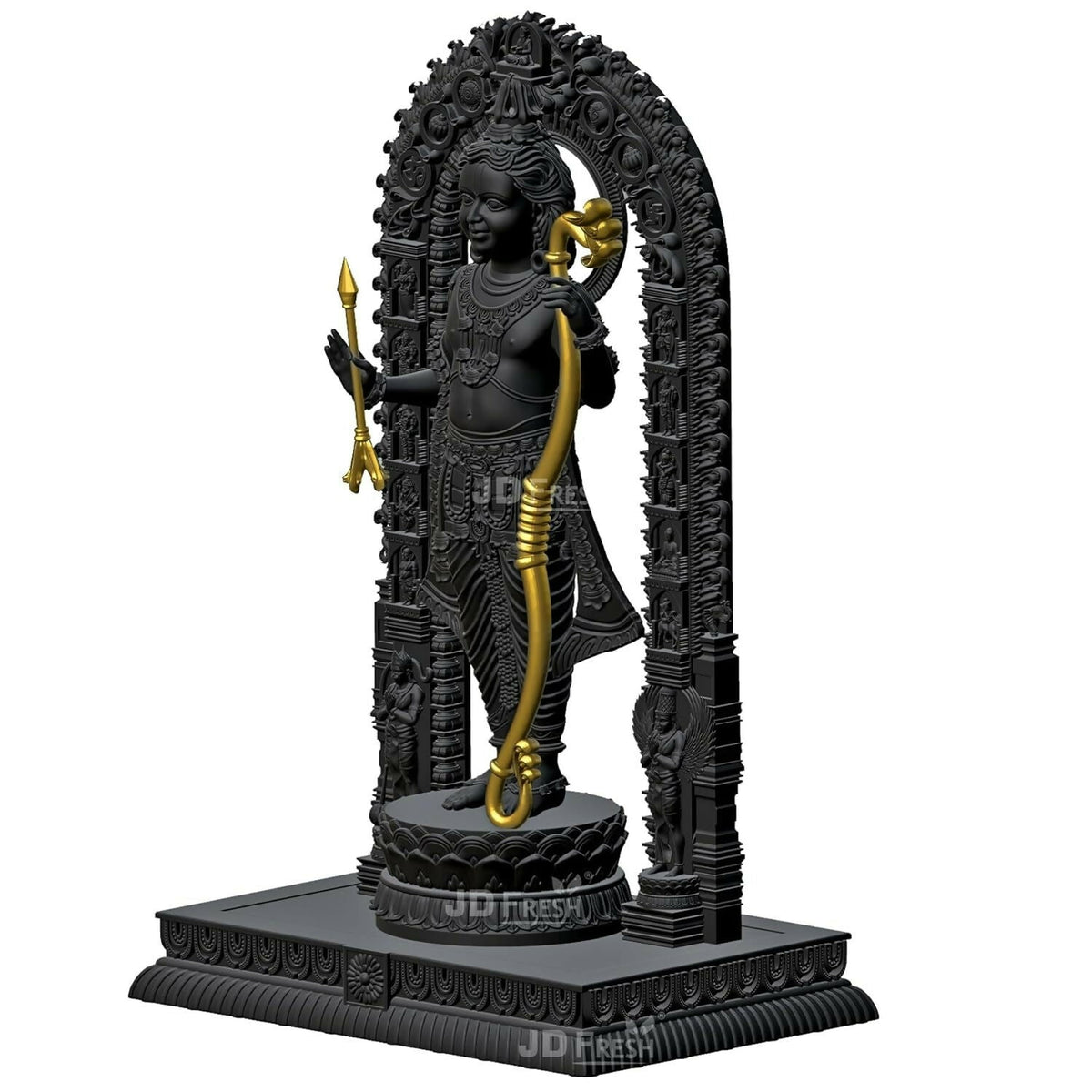 Jd Fresh Shree Ram Lalla Murti In Ayodhya Mandir Ramlalla Temple Idol