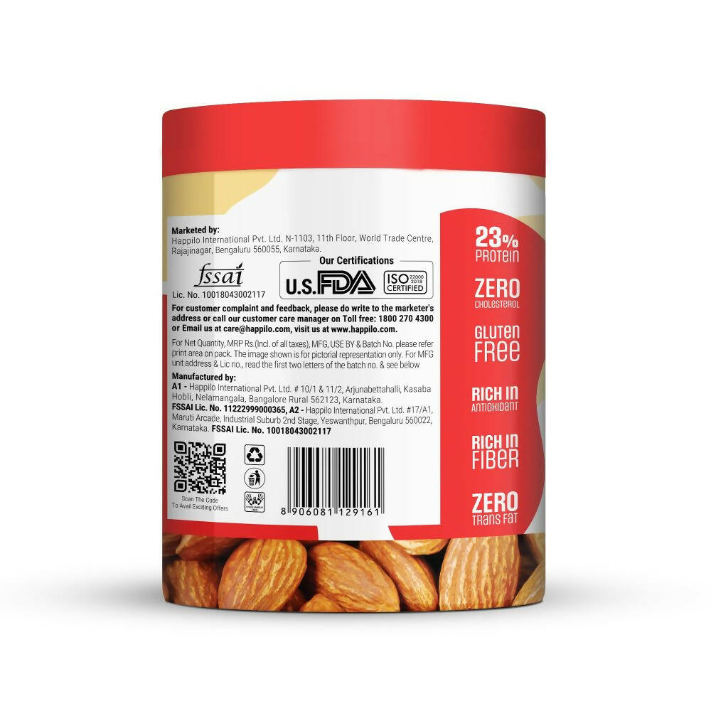 Happilo California Natural Almonds-Marvel Iron Man Edition | Grocsy