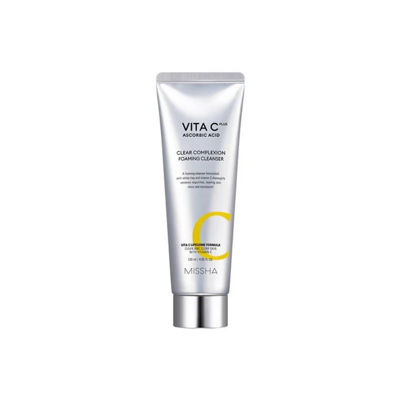 Missha Vita C Plus Clear Complexion Foaming Cleanser | Grocsy